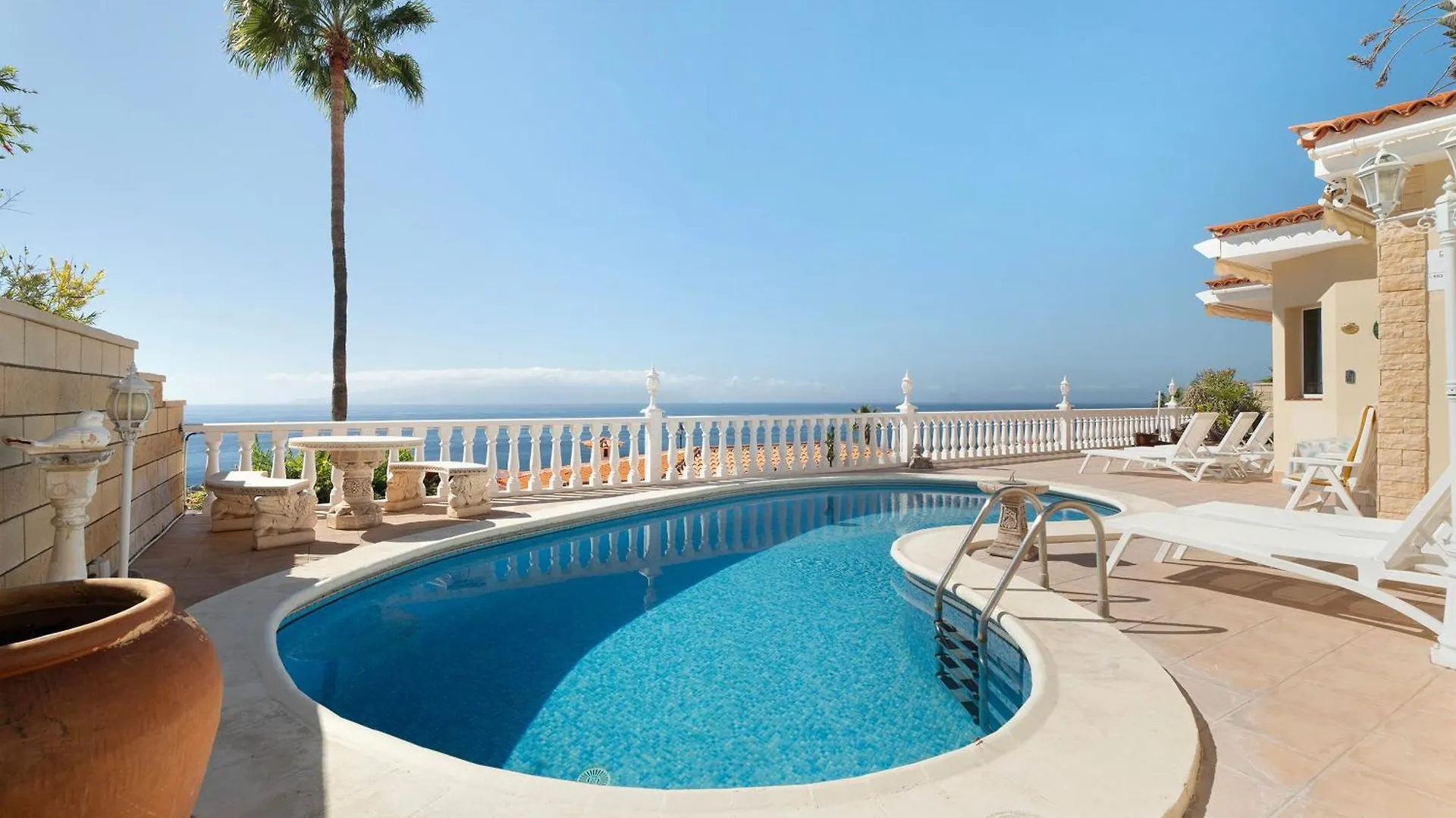 Willa Agradable Casa Carla Pool Private Puerto de Santiago  Hiszpania